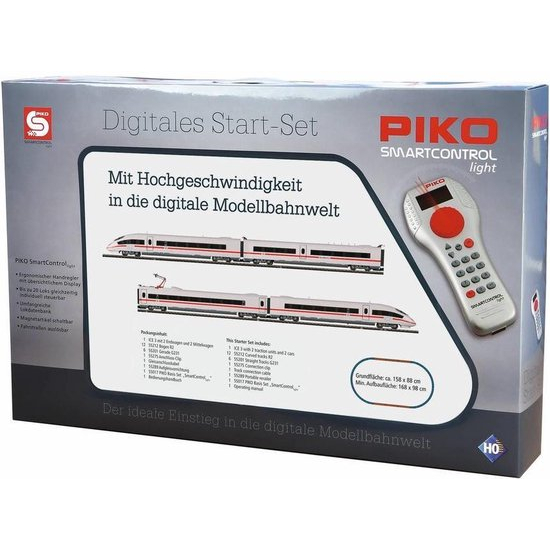 Piko 59105, Zestaw startowy SmartControl WLAN pociąg osobowy DB AG ICE 3 SKALA H0